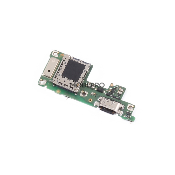 Шлейф для Infinix GT 20 Pro (X6871) плата на системный разъем/разъем SIM/микрофон - Премиум