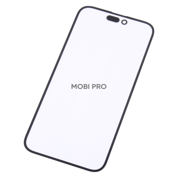 Стекло для переклейки iPhone 14 Pro Max в сборе с OCA пленкой Черный
