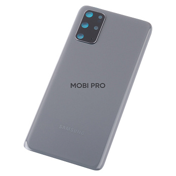 Задняя крышка для Samsung Galaxy S20+ (G985F) Серый - Премиум Задняя крышка для Samsung Galaxy S20+ (G985F) Серый - Премиум