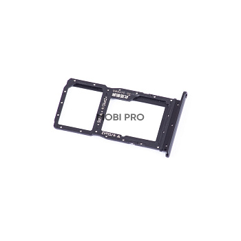 Держатель SIM для Huawei P Smart Z/Y9 Prime 2019 (STK-LX1/STK-L21) Черный Держатель SIM для Huawei P Smart Z/Y9 Prime 2019 (STK-LX1/STK-L21) Черный