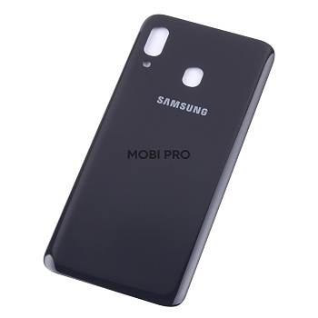 Задняя крышка для Samsung Galaxy A20 (A205F) Черный Задняя крышка для Samsung Galaxy A20 (A205F) Черный