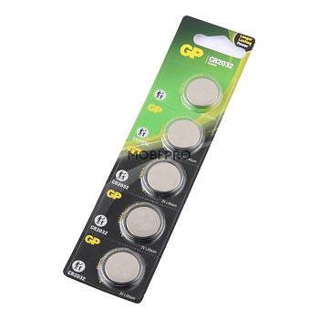 Батарейка CR2032 GP Lithium 3V (5 шт. в блистере)
