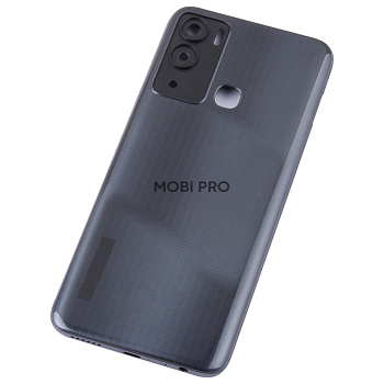 Задняя крышка для Infinix Hot 12i (X665B) Черный Задняя крышка для Infinix Hot 12i (X665B) Черный