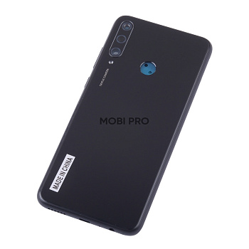 Задняя крышка для Huawei Y6p (MRD-LX1F) Черный Задняя крышка для Huawei Y6p (MRD-LX1F) Черный