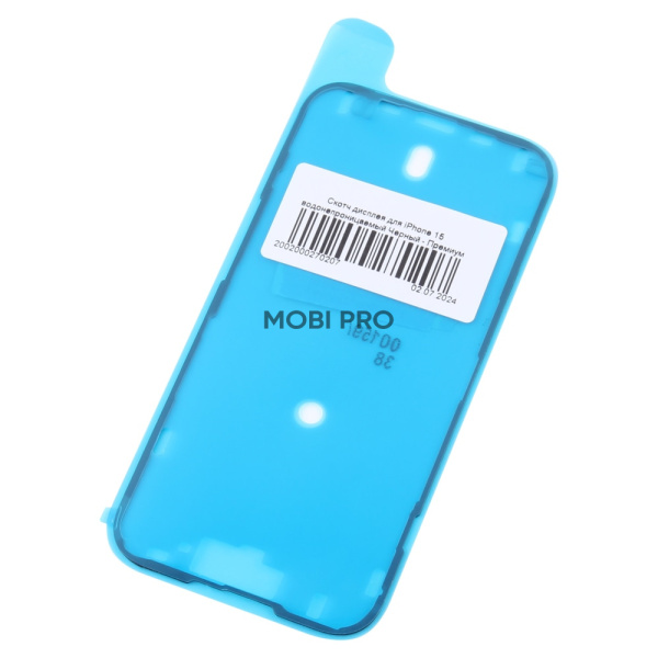 Скотч дисплея для iPhone 15 водонепроницаемый Черный - Премиум Скотч дисплея для iPhone 15 водонепроницаемый Черный - Премиум