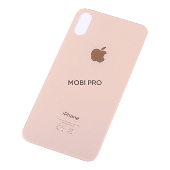 Задняя крышка для iPhone XS с увелич.вырезом под камеру Золото - OR Задняя крышка для iPhone XS с увелич.вырезом под камеру Золото - OR