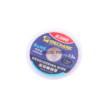 Поглотитель олова Mechanic R-300 (1.5 м*2 мм) Поглотитель олова Mechanic R-300 (1.5 м*2 мм)
