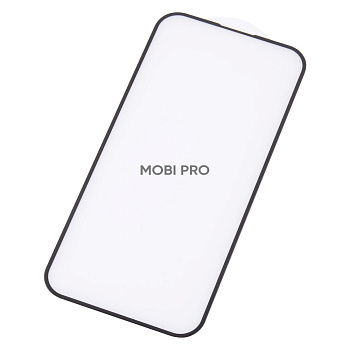 Защитное стекло "Матовое" для iPhone 16 Черный (Закалённое, полное покрытие)