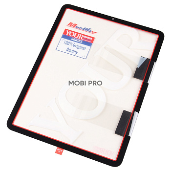 Стекло для переклейки MUSTTBY iPad Air 5 10.9 в сборе с тачскрином и OCA 100% Черный