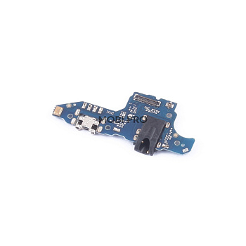 Шлейф для Huawei Honor 8X Max (ARE-L22HN) плата на системный разъем/разъем гарнитуры/микрофон