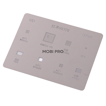 BGA трафарет G1045 ( 7600/PM8926/MSM8212 CPU/MT6322GA/ M76625N/WCN3660B/WCN3680 ) BGA трафарет G1045 ( 7600/PM8926/MSM8212 CPU/MT6322GA/ M76625N/WCN3660B/WCN3680 )