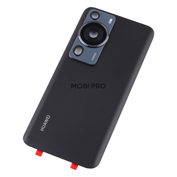 Задняя крышка для Huawei P60 Pro/P60 (MNA-LX9/LNA-LX9) Черный - Премиум Задняя крышка для Huawei P60 Pro/P60 (MNA-LX9/LNA-LX9) Черный - Премиум