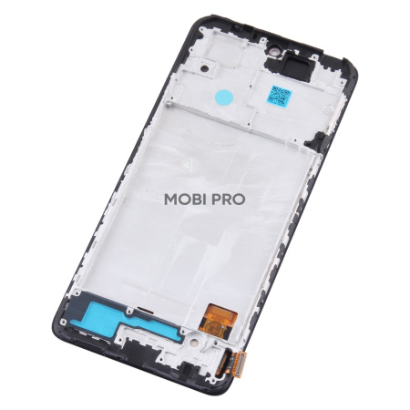Дисплей для Xiaomi Redmi Note 10 Pro 4G (M2101K6G) модуль с рамкой Черный - (OLED)