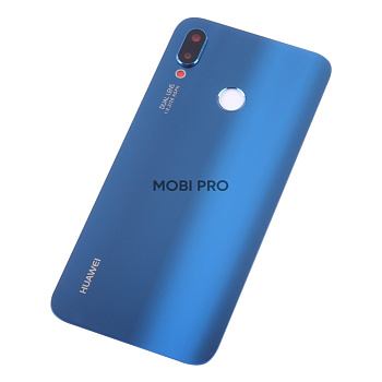 Задняя крышка для Huawei P20 Lite (ANE-LX1) Синий - Премиум Задняя крышка для Huawei P20 Lite (ANE-LX1) Синий - Премиум