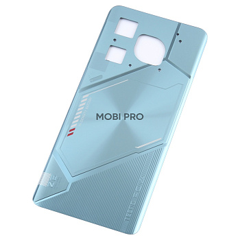 Задняя крышка для Tecno Pova 6 Neo (LI6) Серебро - Премиум Задняя крышка для Tecno Pova 6 Neo (LI6) Серебро - Премиум