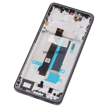 Дисплей для Xiaomi Redmi Note 13 Pro+ (23090RA98C/23090RA98G/23090RA98I) модуль с рамкой Черный - OR (SP)