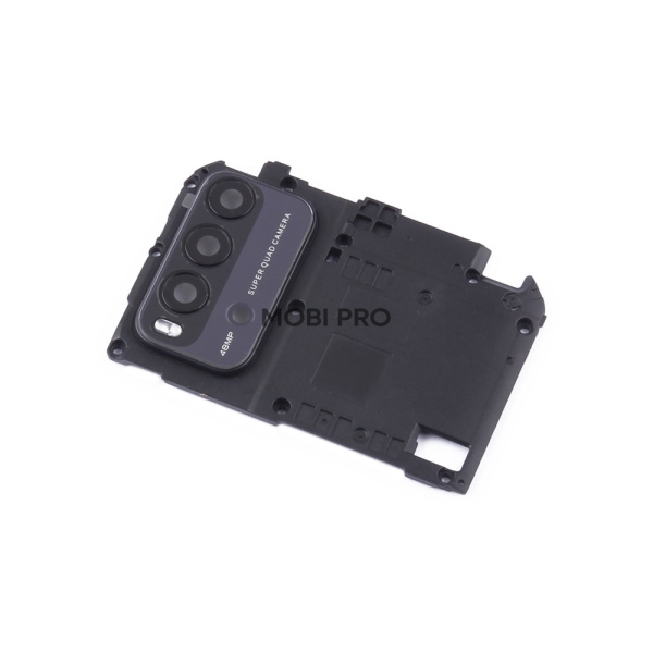 Стекло камеры для Xiaomi Redmi 9T (M2010J19SY) (комплект 3 шт.) в сборе с рамкой Черный Стекло камеры для Xiaomi Redmi 9T (M2010J19SY) (комплект 3 шт.) в сборе с рамкой Черный