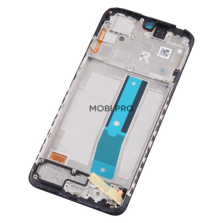 Дисплей для Xiaomi Redmi Note 12S (23030RAC7Y) модуль с рамкой Черный - OR (SP)