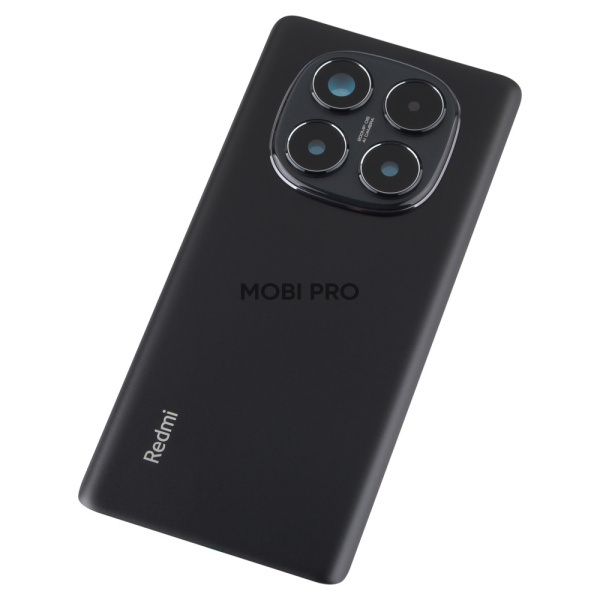 Задняя крышка для Xiaomi Redmi Note 14 Pro 4G (24116RACCG) Черный - Премиум Задняя крышка для Xiaomi Redmi Note 14 Pro 4G (24116RACCG) Черный - Премиум