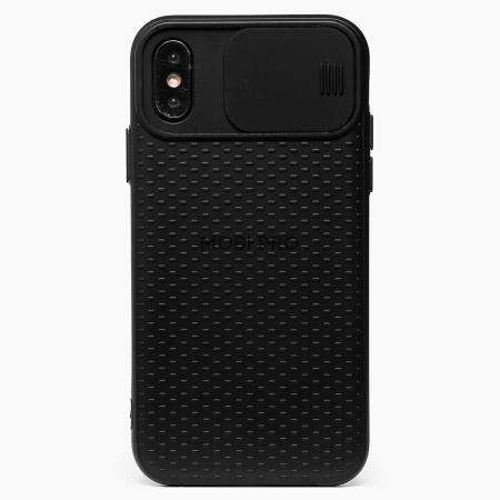 Чехол-накладка - SC193 для "Apple iPhone X/iPhone XS" (black/black)