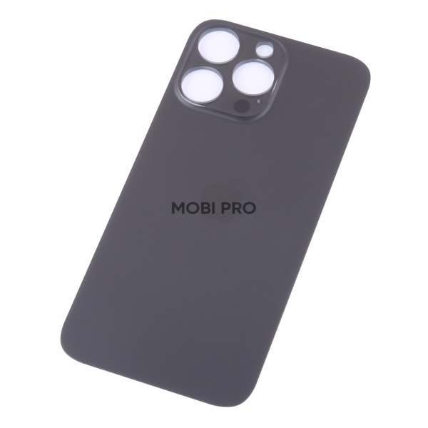 Задняя крышка для iPhone 14 Pro Max с увелич.вырезом под камеру Черный - OR Задняя крышка для iPhone 14 Pro Max с увелич.вырезом под камеру Черный - OR
