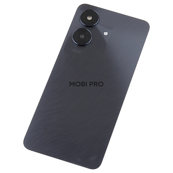 Задняя крышка для Realme Note 60 (RMX3933) Черный - Премиум Задняя крышка для Realme Note 60 (RMX3933) Черный - Премиум