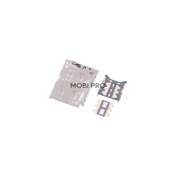 Коннектор SIM+MMC для Huawei Honor 30s/P40 Lite
