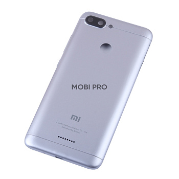 Задняя крышка для Xiaomi Redmi 6 Серый Задняя крышка для Xiaomi Redmi 6 Серый