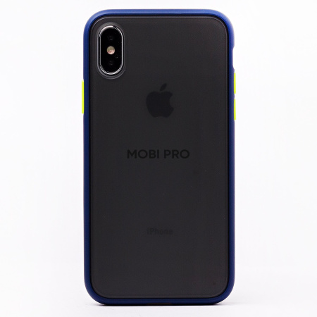 Чехол-накладка - PC035 для "Apple iPhone X/iPhone XS" (blue)