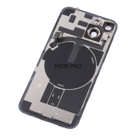 Задняя крышка для iPhone 14 в сборе с разбора Белый - OR