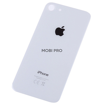 Задняя крышка для iPhone 8 с увелич.вырезом под камеру Белый - OR Задняя крышка для iPhone 8 с увелич.вырезом под камеру Белый - OR