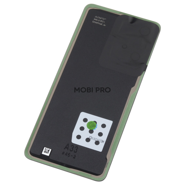 Задняя крышка для Samsung Galaxy A33 5G (A336B) Черный - Премиум Задняя крышка для Samsung Galaxy A33 5G (A336B) Черный - Премиум