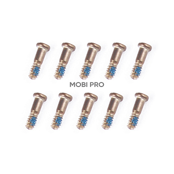 Винт для iPhone 6S/6S Plus внешний (10 шт.) Розовый Винт для iPhone 6S/6S Plus внешний (10 шт.) Розовый