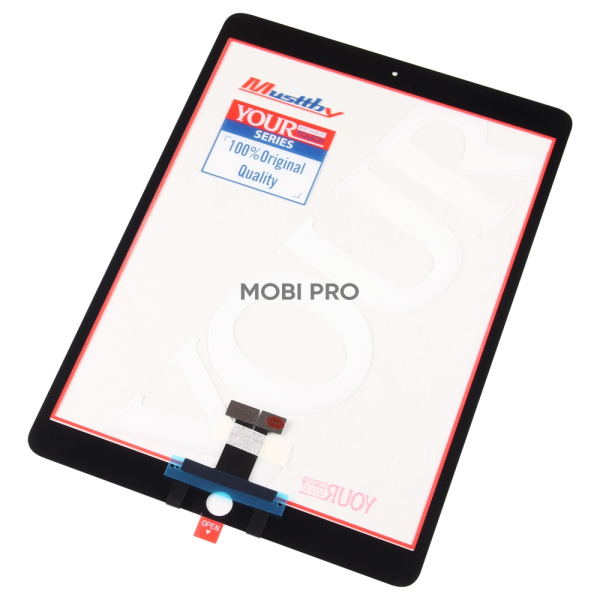 Стекло для переклейки MUSTTBY iPad Pro 10.5 2017 в сборе с тачскрином и OCA 100% Черный