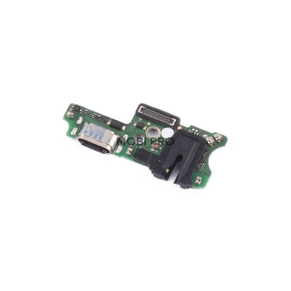 Шлейф для Infinix Note 30i (X6716) плата на системный разъем/разъем гарнитуры/микрофон - Премиум