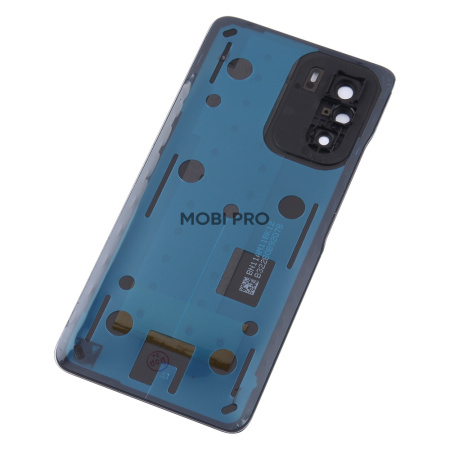 Задняя крышка для Xiaomi Poco F3 (M2012K11AG) Черный - Премиум