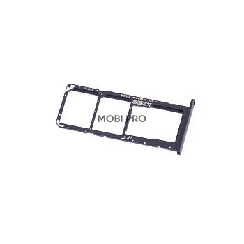 Держатель SIM для Huawei Honor 9A/Y6p/Y5p (MOA-LX9N/MED-LX9N/DRA-LX9) Черный Держатель SIM для Huawei Honor 9A/Y6p/Y5p (MOA-LX9N/MED-LX9N/DRA-LX9) Черный