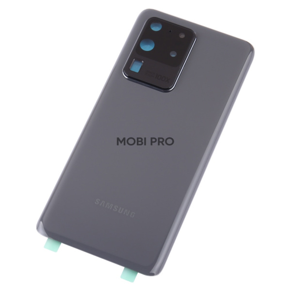 Задняя крышка для Samsung Galaxy S20 Ultra (G988B) Серый - Премиум Задняя крышка для Samsung Galaxy S20 Ultra (G988B) Серый - Премиум