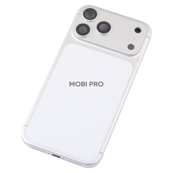 Корпус для iPhone 17 Pro Max в сборе с задней крышкой eSim Белый Снятый (возможен дефект ЛКП) - OR