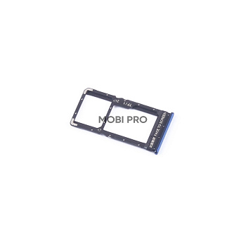 Держатель SIM для Xiaomi Poco X3 NFC/X3 Pro Синий Держатель SIM для Xiaomi Poco X3 NFC/X3 Pro Синий