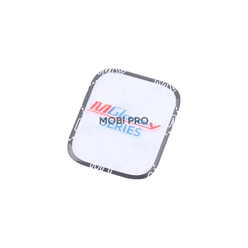 Стекло для переклейки MUSTTBY Apple Watch 7/8/9 (41 мм) в сборе с OCA Черный