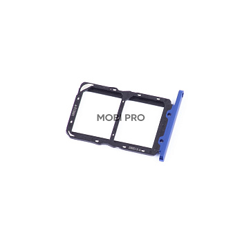 Держатель SIM для Huawei Honor 20/Nova 5T (YAL-L21/Yale-L71A) Синий Держатель SIM для Huawei Honor 20/Nova 5T (YAL-L21/Yale-L71A) Синий