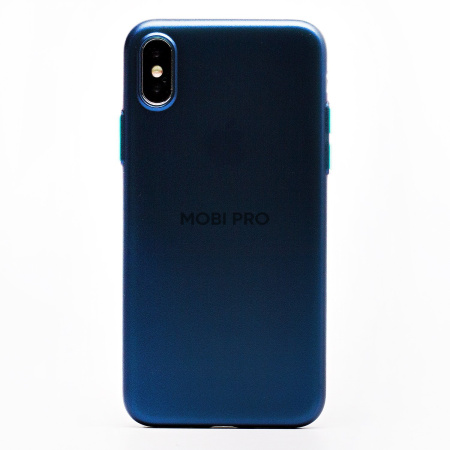 Чехол-накладка - PC052 для "Apple iPhone X/iPhone XS" (blue)