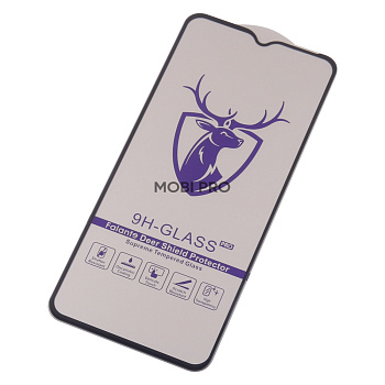 Защитное стекло "Премиум" для Samsung Galaxy A03 (A035F) Черный