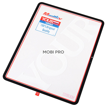 Стекло для переклейки MUSTTBY iPad Pro 13 2024 в сборе с OCA 100% Черный