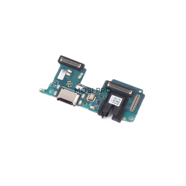 Шлейф для Realme 11 4G (RMX3636) плата системный разъем/разъем гарнитуры/микрофон - Премиум