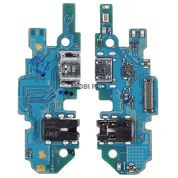 Шлейф для Samsung Galaxy A10 (A105F) плата системный разъем/разъем гарнитуры/микрофон