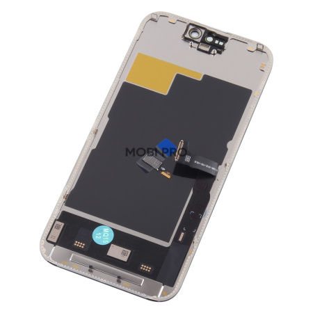 Дисплей для iPhone 15 Pro (A3102) в сборе с тачскрином Черный (Soft OLED)