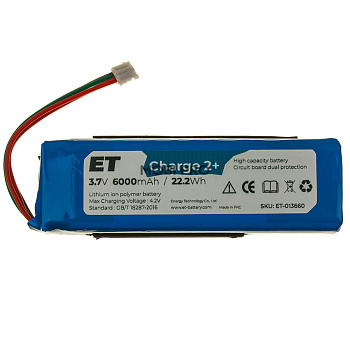 АКБ для JBL Charge 2 Plus/Charge 2+ (CS-JML310SL) (обратная полярность) АКБ для JBL Charge 2 Plus/Charge 2+ (CS-JML310SL) (обратная полярность)
