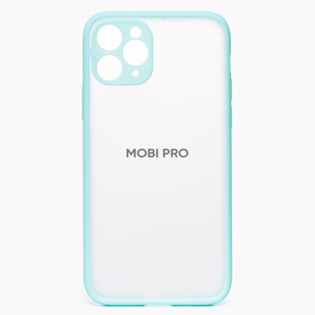 Чехол-накладка - PC041 для "Apple iPhone 11 Pro" (light blue/white)